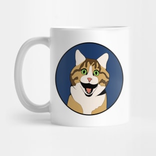 Happy Cat - Funny Animal Design Mug